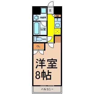 シティライフ覚王山北【1階】の間取り