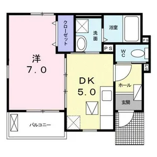 ファストウィンド1【1階】の間取り