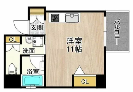 CITY SPIRE日本橋高津【10階】の間取り