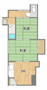 高島ハウス【2階】の間取り
