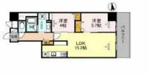リアライズ天満橋【7階】の間取り