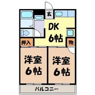 佐藤第一ビル【3階】の間取り
