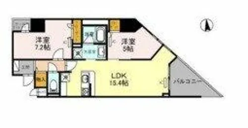リアライズ天満橋【5階】の間取り