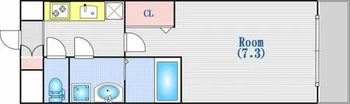 La Douceur西天満【11階】の間取り