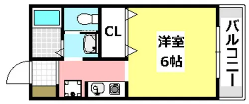 ラ・ルナ【101号室】の間取り