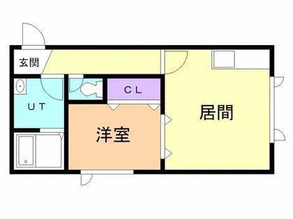 ハイツエクセレント【202号室】の間取り