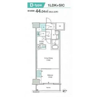 ロイジェント日吉Ⅱ【1階】の間取り