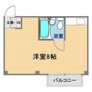 Nishinomiya Twin【3階】の間取り