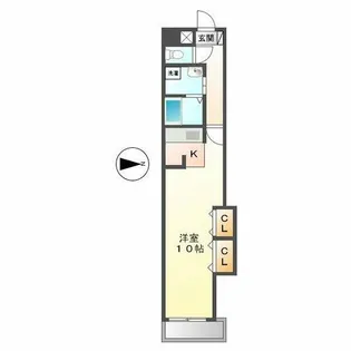 パルタマレ神宮【7階】の間取り