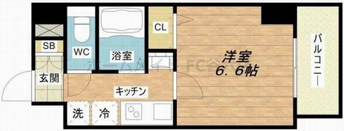 SERENA大阪天満宮【8階】の間取り