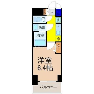 プレサンス広小路通今池【2階】の間取り