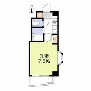 グランヴィア徳川【6階】の間取り