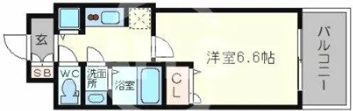 レオンコンフォート本町【3階】の間取り