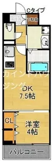 コンフォート弁天【1階】の間取り