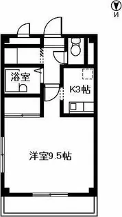 メルシー寿E【202号室】の間取り