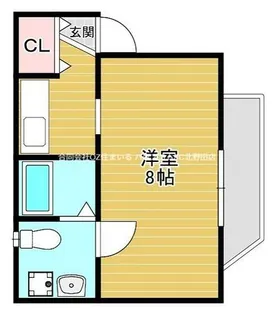 メゾンドソレイユ滝谷【101号室】の間取り