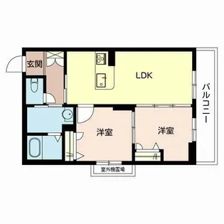 CUORELL【3階】の間取り