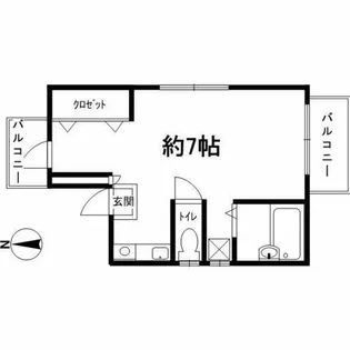 ラジャーコート王子【2階】の間取り