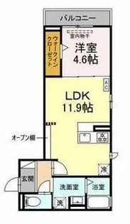 シリウス【3階】の間取り