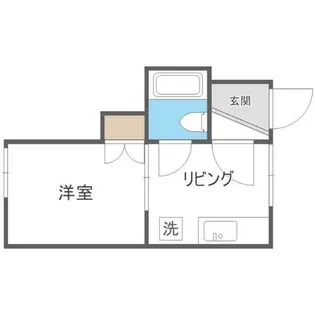 リラハイツ【5号室】の間取り