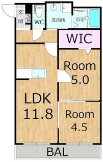 Sunrise Hills【1階】の間取り