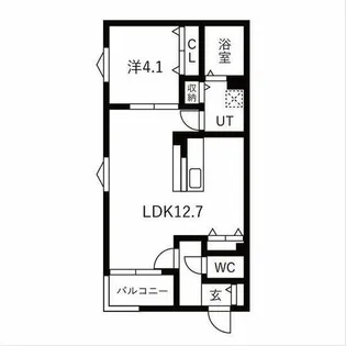 MS藤江【2階】の間取り