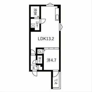 MS藤江【2階】の間取り