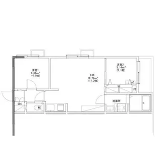 Tidy東海通(タイディートウカイドオリ)【3階】の間取り