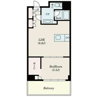 SK BUILDING-7【6階】の間取り
