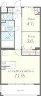 セレーナ【1階】の間取り