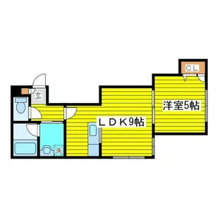 ラ・クレア【202号室】の間取り