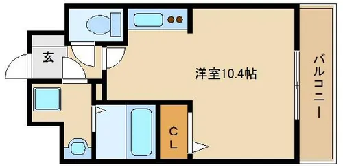 オズレジデンス尼崎【5階】の間取り