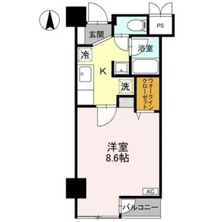 エクセル万代【2階】の間取り