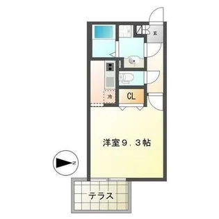 Branche金山【1階】の間取り