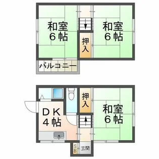 兵庫県神戸市垂水区東垂水2丁目【一戸建】の間取り