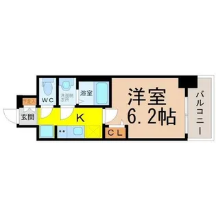 プレサンス新栄ユリシス【14階】の間取り