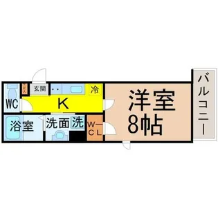 Grid Nagoya【4階】の間取り