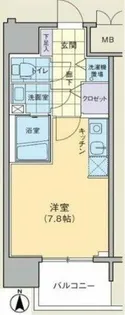 BLAU本町東【4階】の間取り