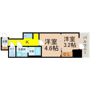 メイクスWアート上前津V【13階】の間取り
