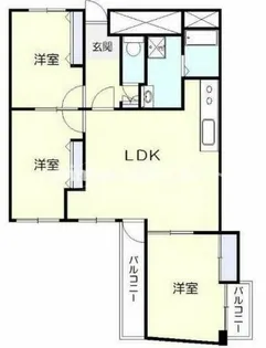 メゾンエトワール【7階】の間取り