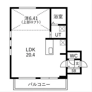 ピオネロ148【305号室】の間取り