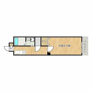 ラメール諏訪森【4階】の間取り