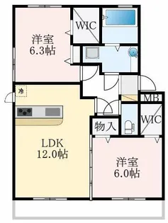 清風館【3階】の間取り