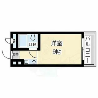 ラフォーレ北野田【4階】の間取り