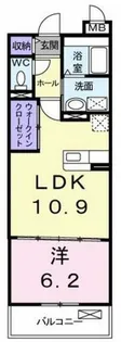 グランド・サン・フローラM【1階】の間取り