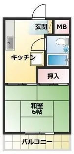3Mドリームハイツ【3階】の間取り