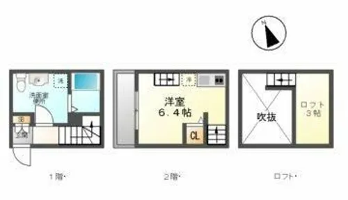 Noah八熊【1階】の間取り