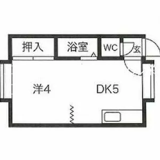 アルベールⅢ【10号室】の間取り