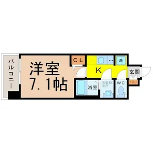 メイクスデザイン鶴舞【2階】の間取り