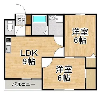 ネストマンション【4階】の間取り